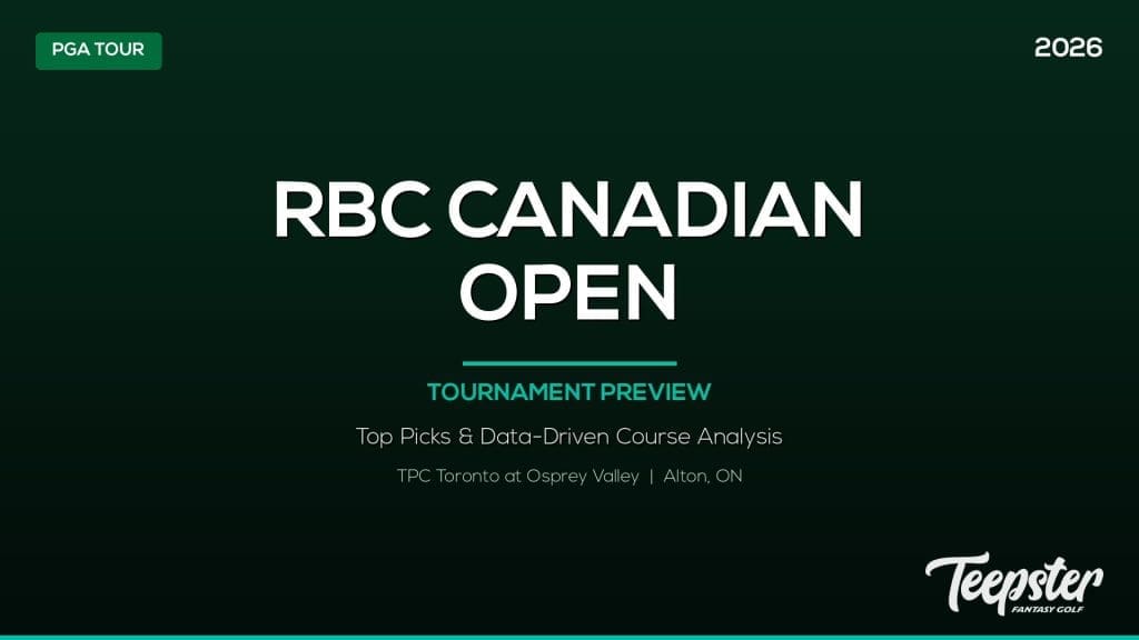 RBC Canadian Open 2026 Preview: Fleetwood Leads a Wide-Open Field North ...